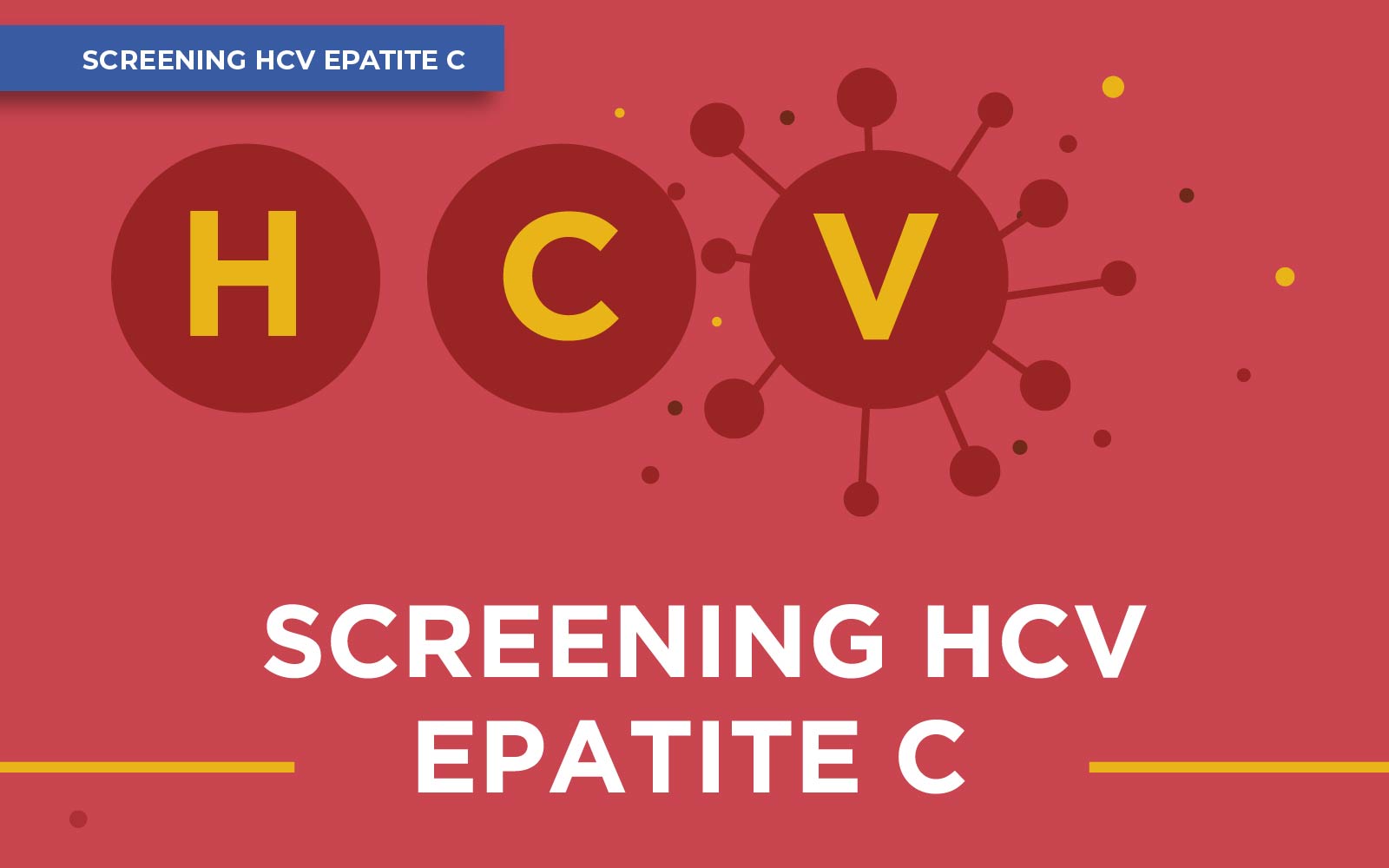 La campagna di screening HCV