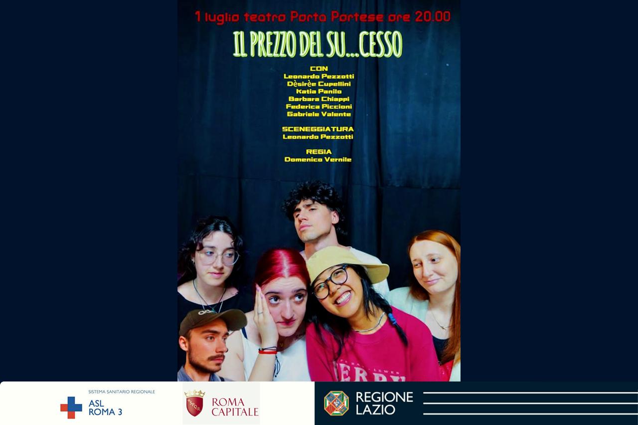 ASL Roma 3; Martedì 1 luglio lo spettacolo del Centro Diurno Mazzacurati al Teatro Portese