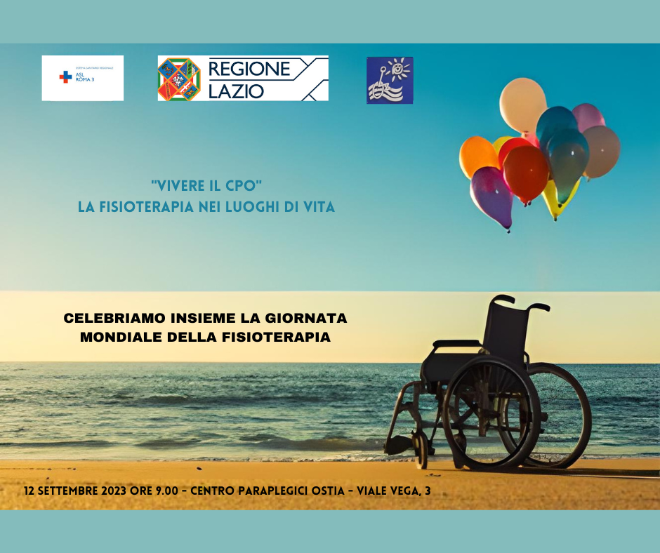 Giornata Mondiale della Fisioterapia – “Vivere il CPO: la Fisioterapia nei luoghi di vita” – 12 settembre 2023