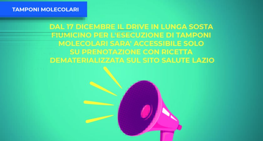 AVVISO AGLI UTENTI – comunicazione accesso a lunga sosta fiumicino su prenotazione
