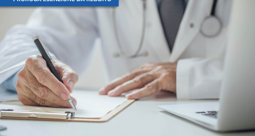 Proroga esenzione da reddito