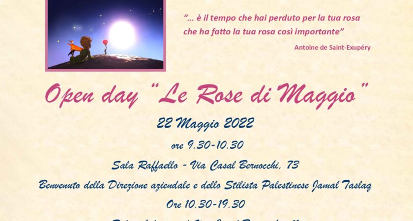 Open Day “Le Rose di Maggio”