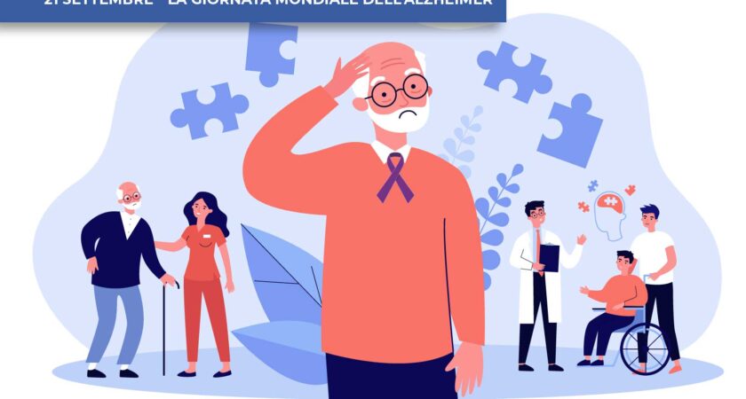 21 SETTEMBRE – LA GIORNATA MONDIALE DELL’ALZHEIMER