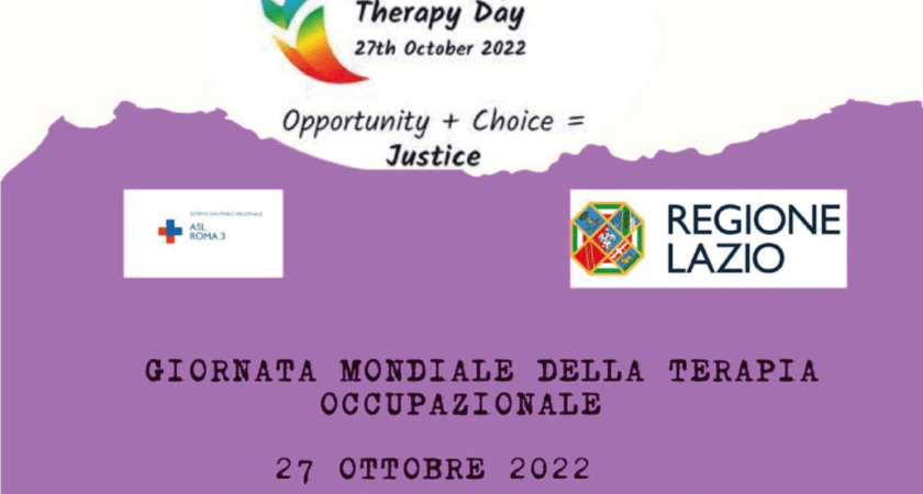 Giornata Mondiale della Terapia Occupazionale, presso il Centro Paraplegici di Ostia