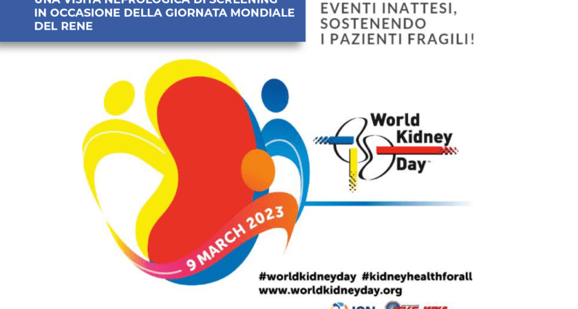 Una visita nefrologica di screening in occasione della Giornata Mondiale del Rene