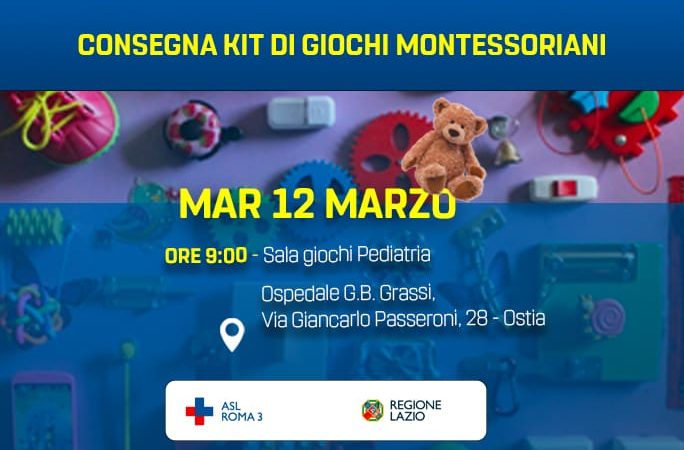 CONSEGNA KIT DI GIOCHI MONTESSORIANI – 12 marzo