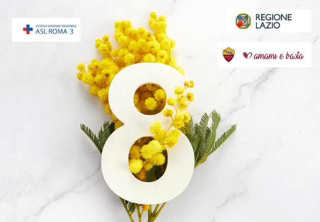 Le iniziative della Asl Roma 3 per l’8 marzo con AS Roma / Amami e Basta