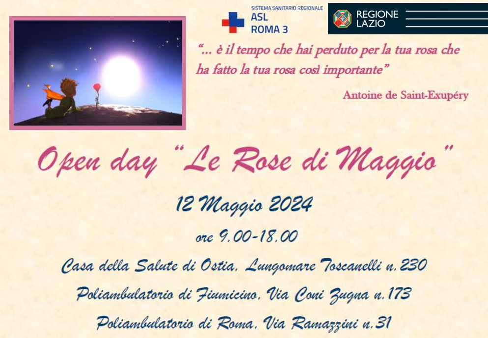Quarta edizione  dell’open day  “Le Rose di Maggio”, domenica 12 maggio 2024