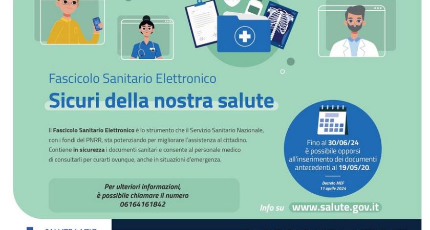 Fascicolo Sanitario Elettronico – Sicuri della nostra salute