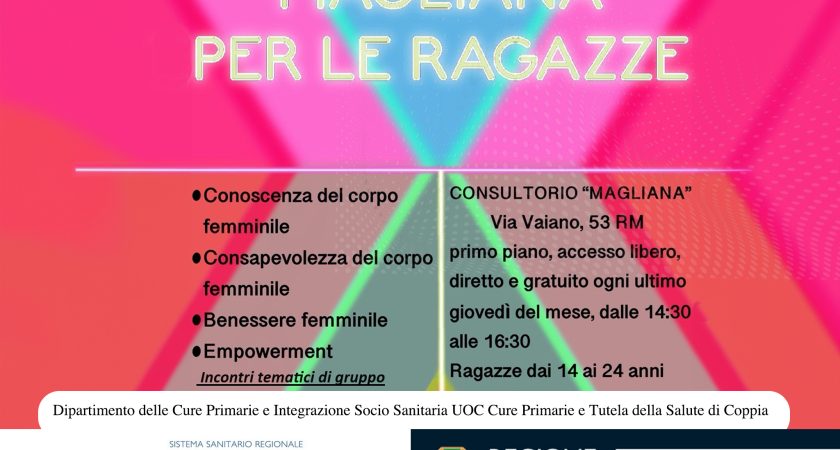 “Magliana per le Ragazze” a partire da giovedì 27 giugno – Tutte le info