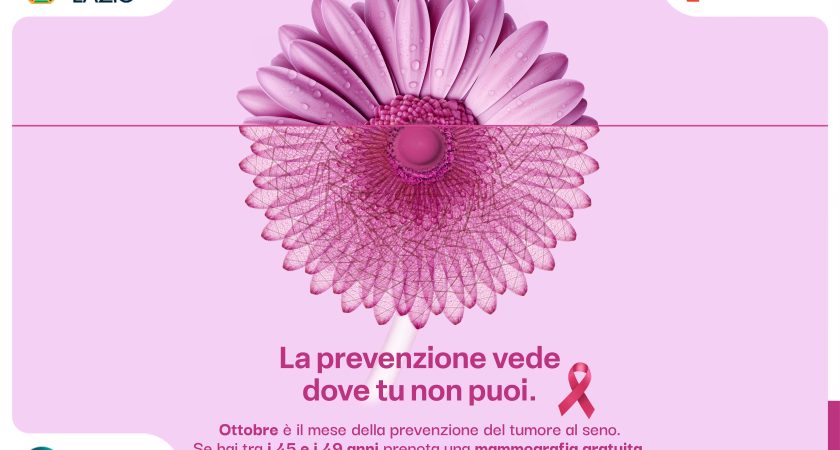 La prevenzione vede dove tu non puoi”, al via campagna Ottobre Rosa della ASL Roma 3
