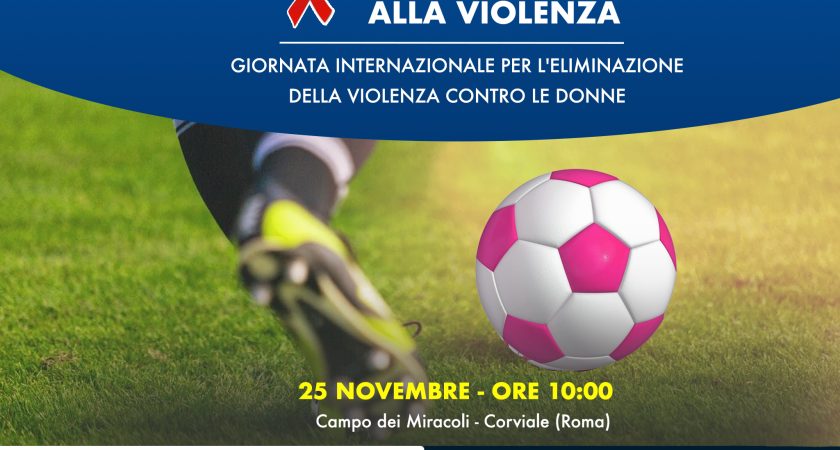 25 novembre: A Corviale 50 giovani in campo per dare “Un calcio alla violenza”