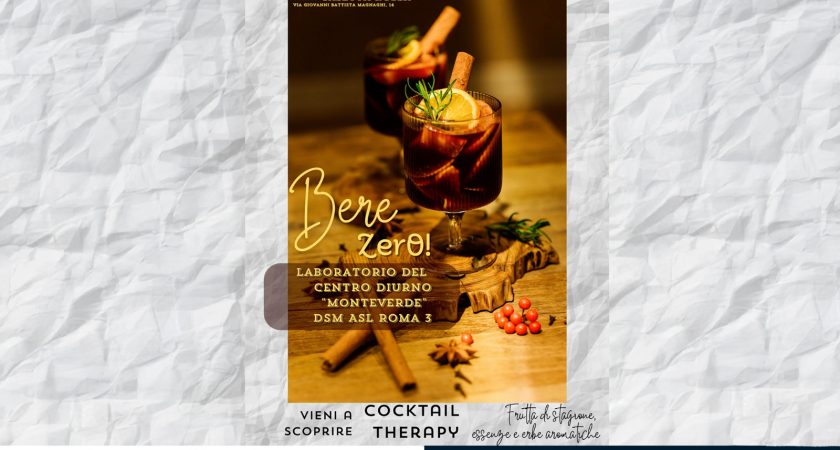 ASL Roma 3: Torna a Casetta Rossa la Cocktail Therapy degli utenti del Centro Diurno Monteverde