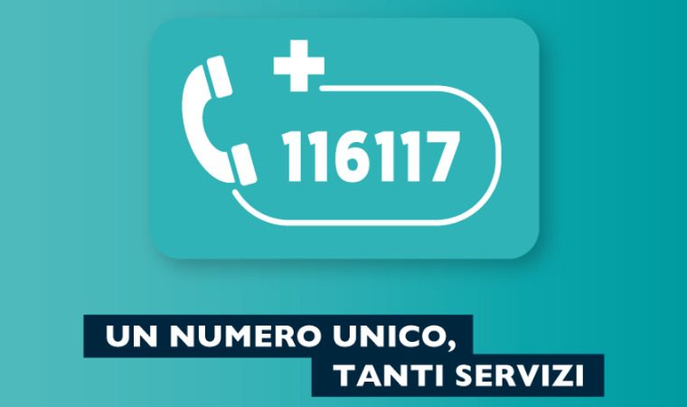 È attivo il nuovo Numero Unico Europeo 116117 dedicato al Servizio di Continuità Assistenziale – ex Guardia Medica per Roma e provincia.