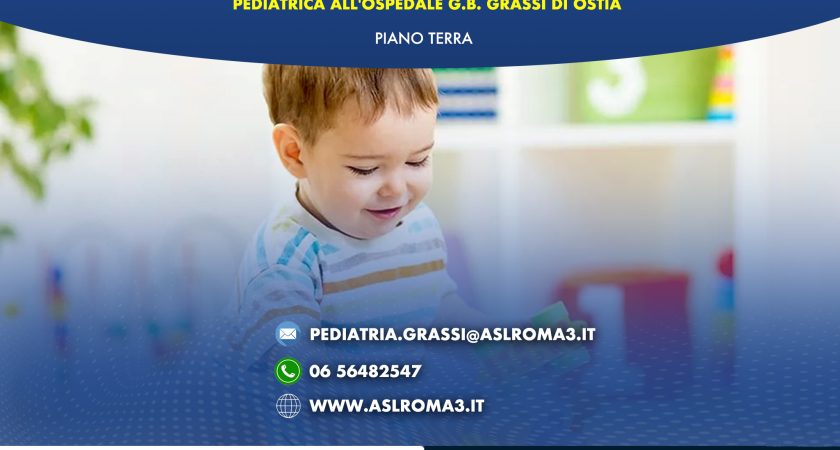 DAL 15/01 APRE AMBULATORIO SPECIALISTICO DI GASTROENTEROLOGIA PEDIATRICA AL GRASSI