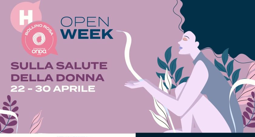 ASL Roma 3 aderisce a Open Week Salute della Donna