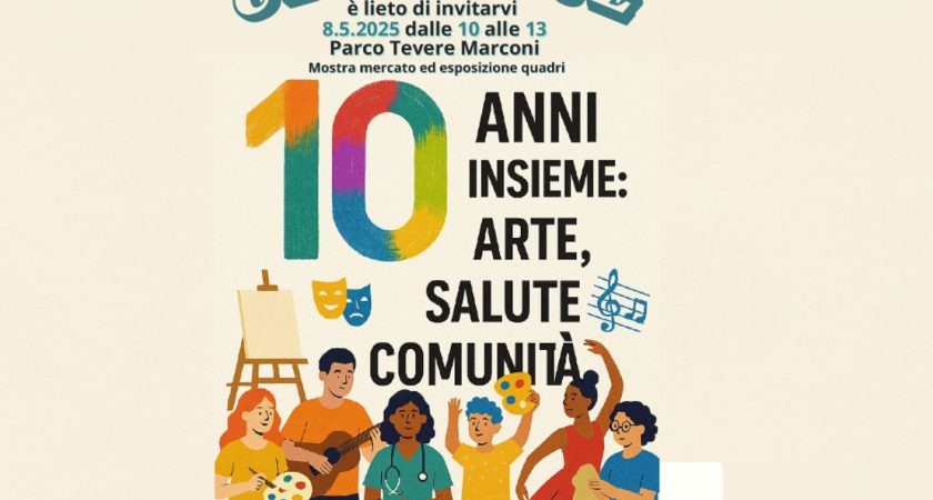 ASL Roma 3, il Centro Diurno Brisse festeggia dieci anni di attività