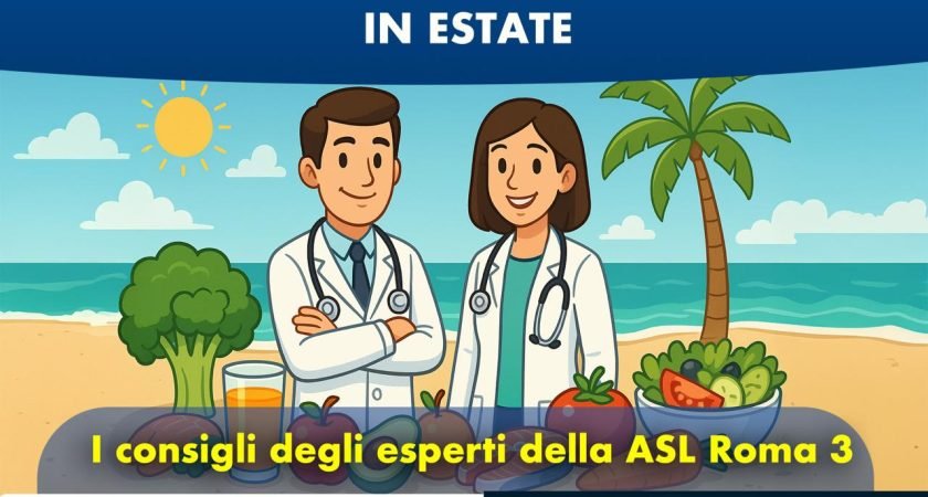 La corretta alimentazione in estate – i consigli degli esperti della ASL Roma 3