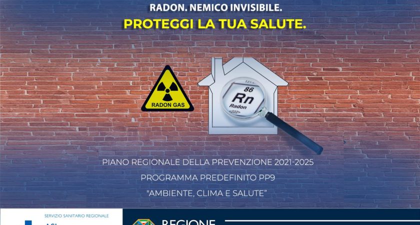 ASL Roma 3, dal Servizio Igiene e Sanità Pubblica un opuscolo per info e procedure da adottare per ridurre l’esposizione al radon