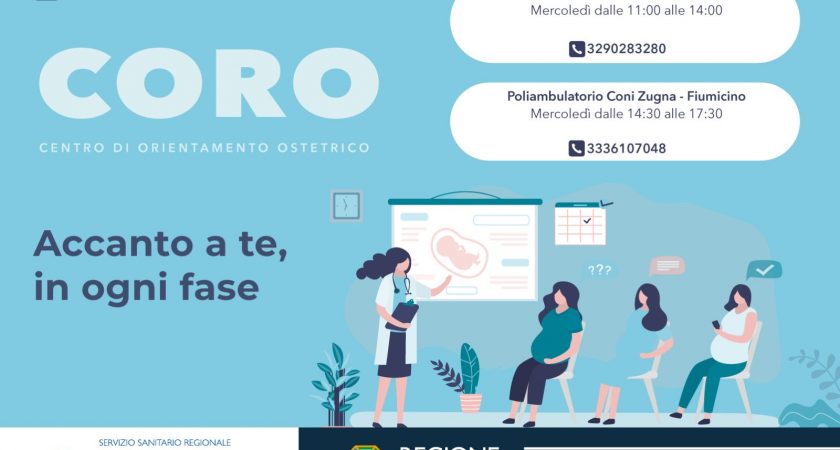 ASL Roma 3, parte CORO, il Centro di Orientamento Ostetrico