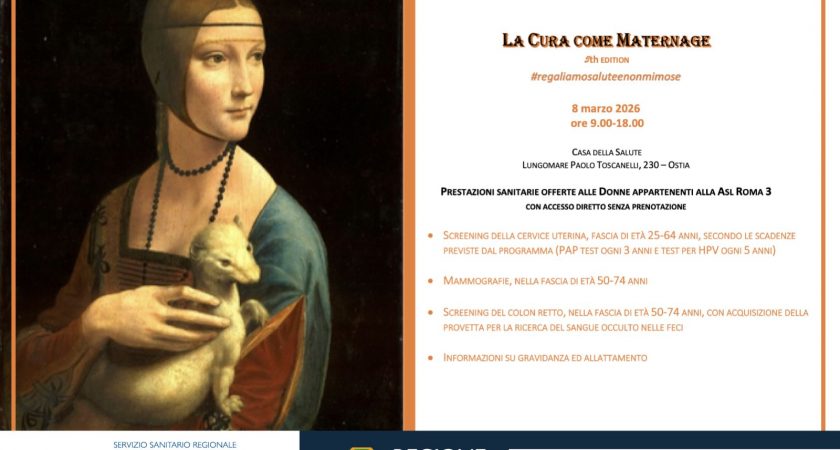 Festa della Donna, ASL Roma 3 e AS Roma insieme per la salute in rosa