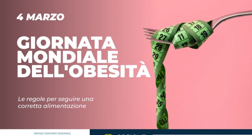 4 marzo, Giornata Mondiale dell’Obesità (World Obesity Day). Ecco pochi ma importanti consigli da seguire