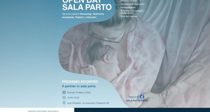 Il 19 marzo torna Open Day Sala Parto al Grassi di Ostia