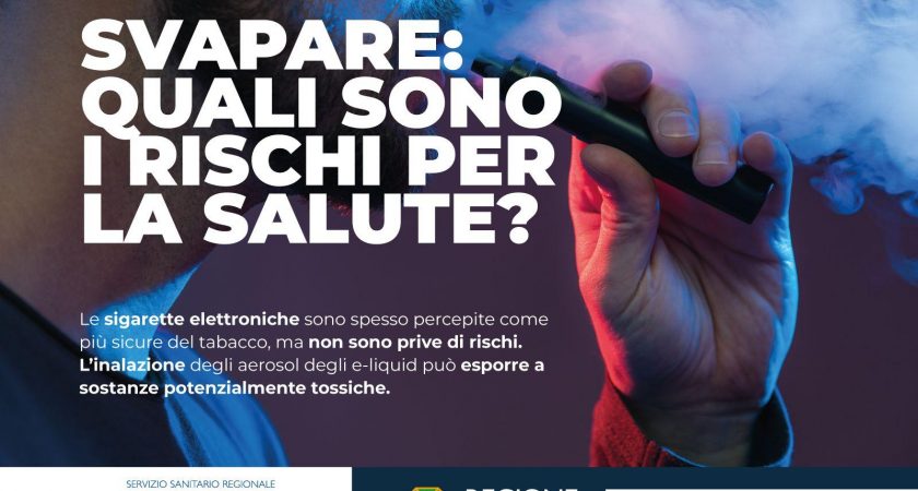 Prevenzione; Svapare: quali sono i rischi per la salute?