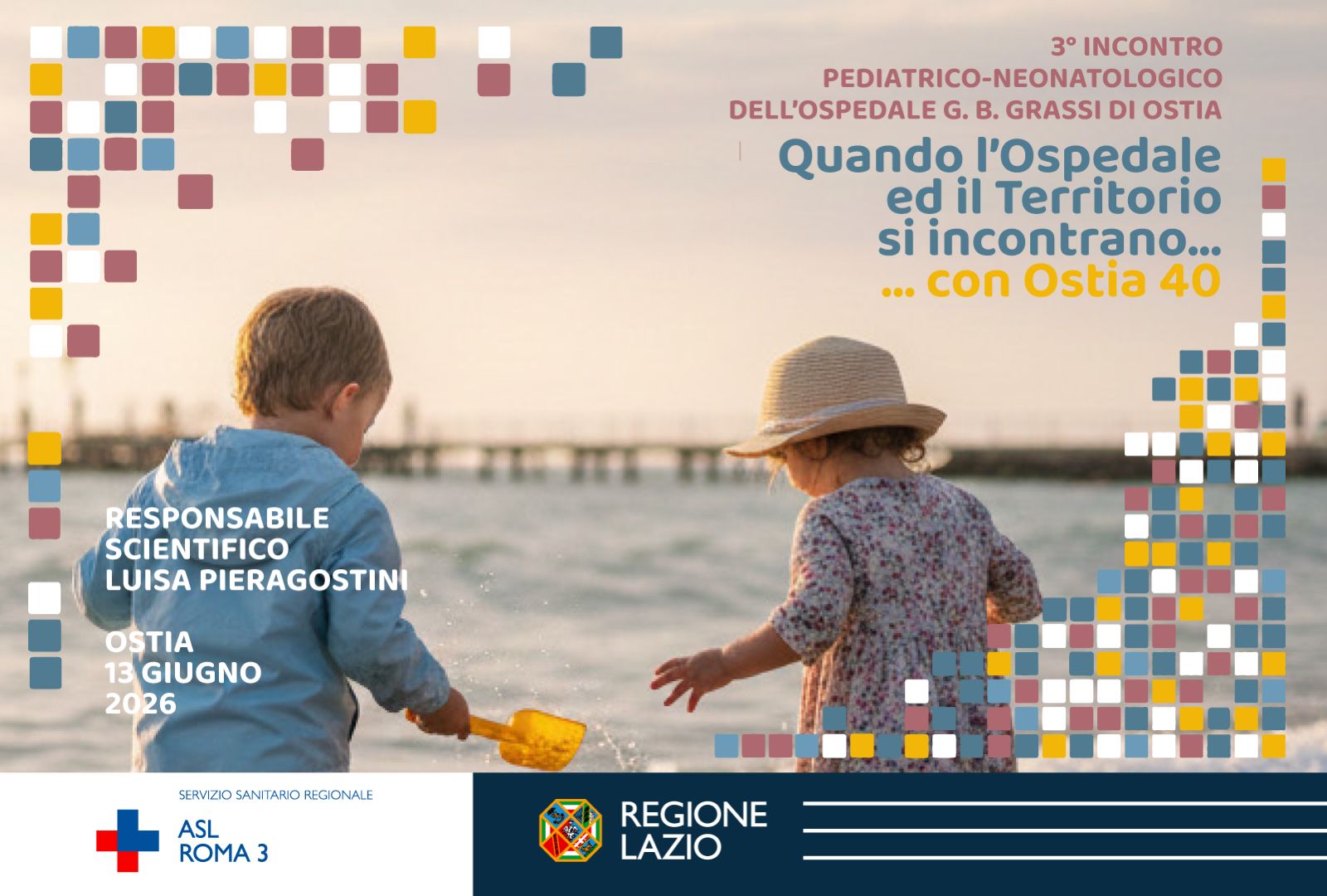 ASL Roma 3, il 13 giugno “Quando l’ospedale e il territorio si incontrano…con Ostia 40”.