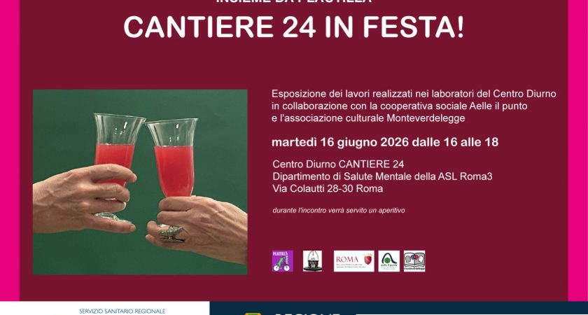 ASL Roma 3, il 16 giugno esposizione dei lavori artistici degli utenti del CD Cantiere 24 di via Colautti