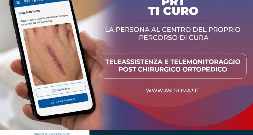 ASL Roma 3, attivo nuovo percorso di teleassistenza e telemonitoraggio per i pazienti operati in ortopedia
