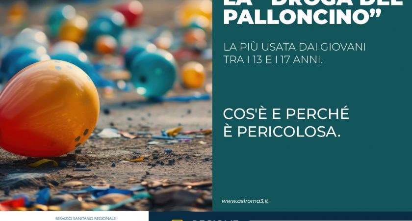 Il protossido d’azoto, i pericoli della droga di moda tra i 13 e i 17 anni