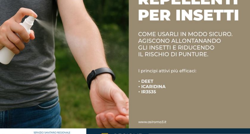 Tempo di estate, tempo di zanzare, zecche, mosche. Cosa sono i repellenti e come utilizzarli