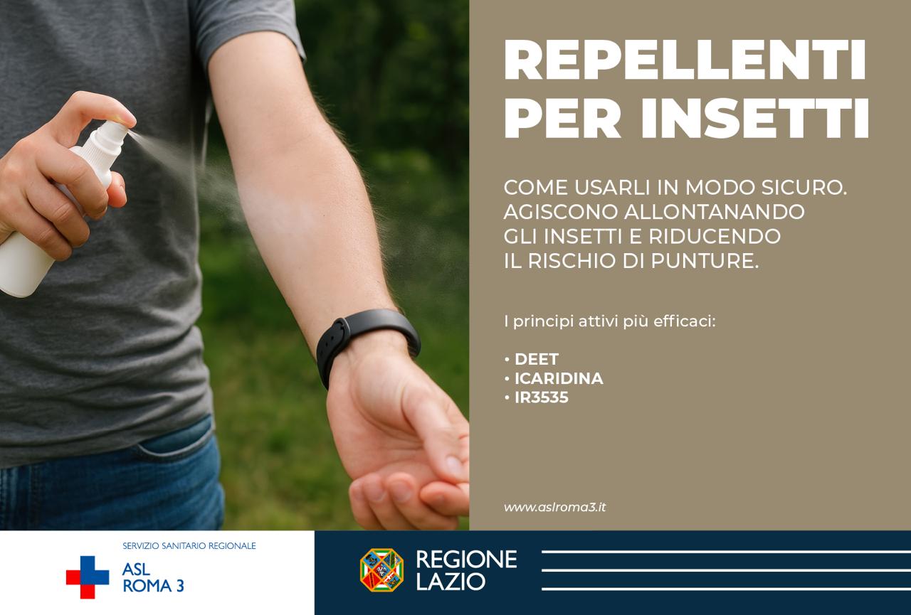 Tempo di estate, tempo di zanzare, zecche, mosche. Cosa sono i repellenti e come utilizzarli
