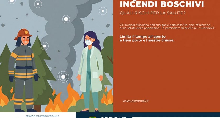 Prevenzione; Inquinamento da incendi boschivi: quali sono i rischi per la salute?