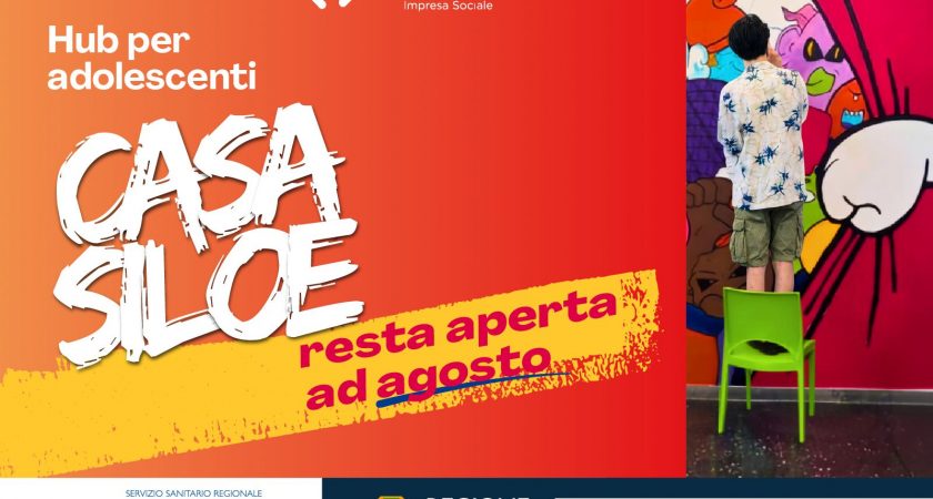 ASL Roma 3, Casa Siloe resta aperta anche ad agosto per adolescenti e famiglie