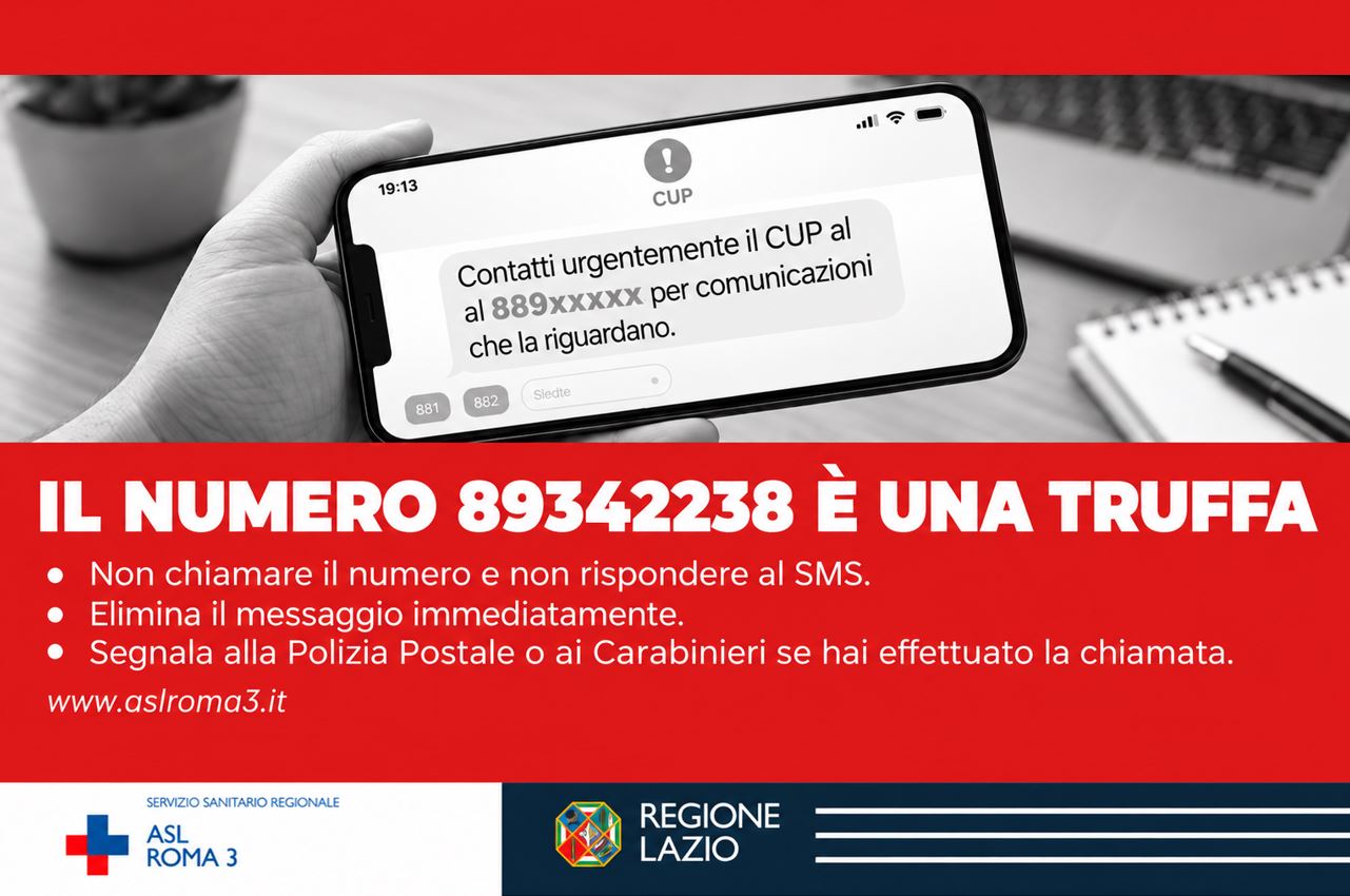 Attenzione al tentativo di truffa dal numero 89342238