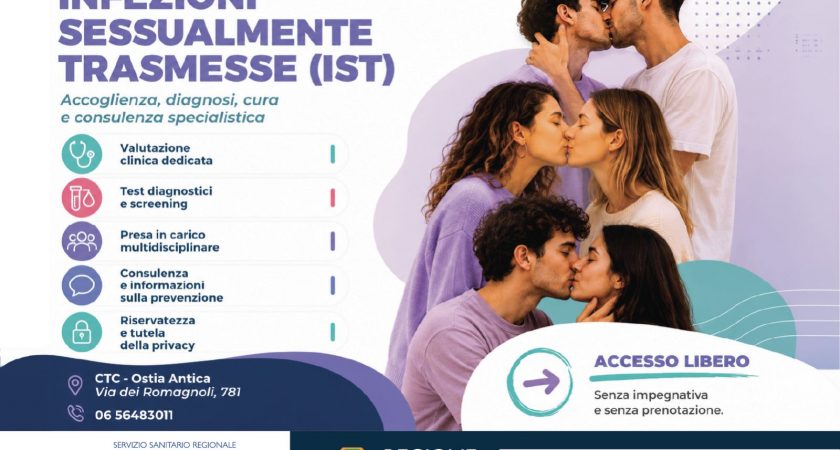 ASL Roma 3, parte  il Percorso Integrato di Cura per le Infezioni Sessualmente Trasmesse