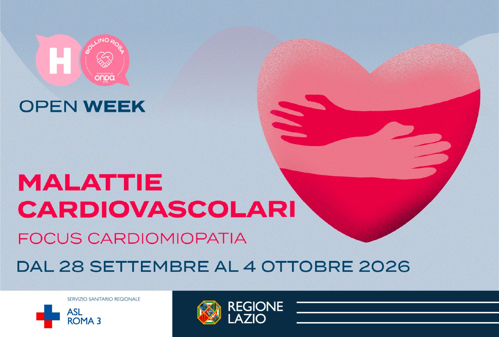 Open Week Fondazione Onda, il 2 ottobre esami cardiologici al Grassi di Ostia