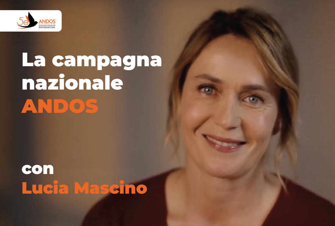 Tumore al seno: ANDOS lancia la campagna nazionale per lo screening gratuito con Lucia Mascino